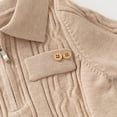 thumbnail image 7 of SUYIDA Uniform Sweater for Boys ,Boys Sweaters Casual Classic Knit Pullover Half Zip Collar Loose Fit Comfortable Kids Top for Everyday Wear, 7 of 7