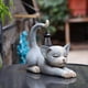 thumbnail image 2 of Cat Solar Lantern, Solar Cat Garden Light, Cat Garden Lantern, Solar-Powered Cat, 2 of 5