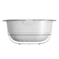 thumbnail image 2 of Tongina Fruit Draining Basket Layered Food Basket Easy Clean Vegetable Washing Basket Fruit Cleaner Bowl for Kitchen Colander White, 2 of 8