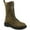Green, variant on Journee Collection Womens Cadee Zip up Mid calf Combat & Lace-up Boots