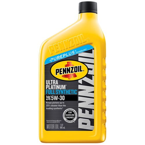 Photo 1 of (6 Pack) Pennzoil Ultra Platinum 5W-30 Full Synthetic Motor Oil, 1 qt