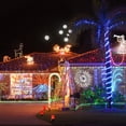 thumbnail image 3 of Tubo De Luz Al Aire Libre Tubo Impermeable Luces De Hadas 8 Modos Con Control Remoto Decoración Para Navidad Jardín Boda 12 M 100 Led Moyic HA045027-02, 3 of 6