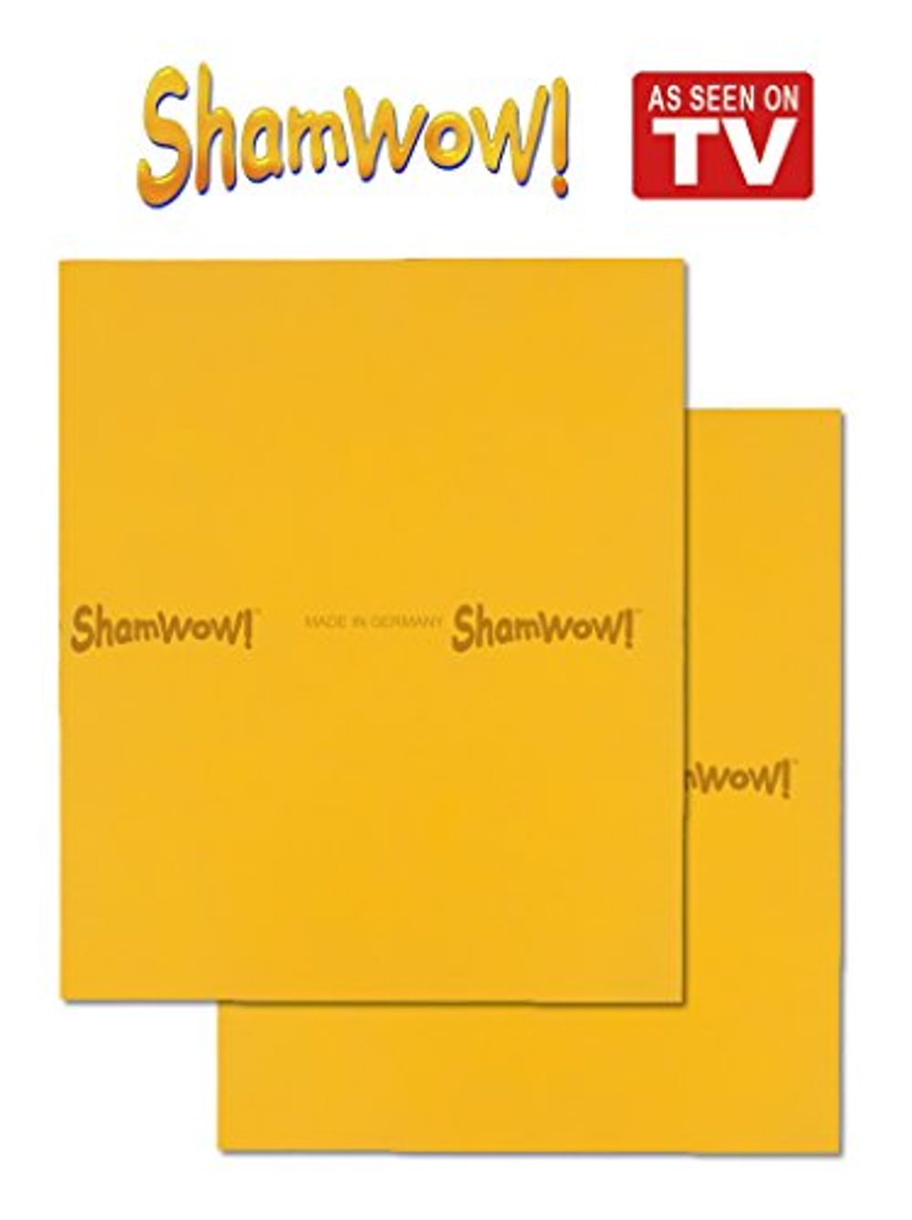 Original ShamWow Super Absorbent Multi-Purpose Cleaning Towel NOS 