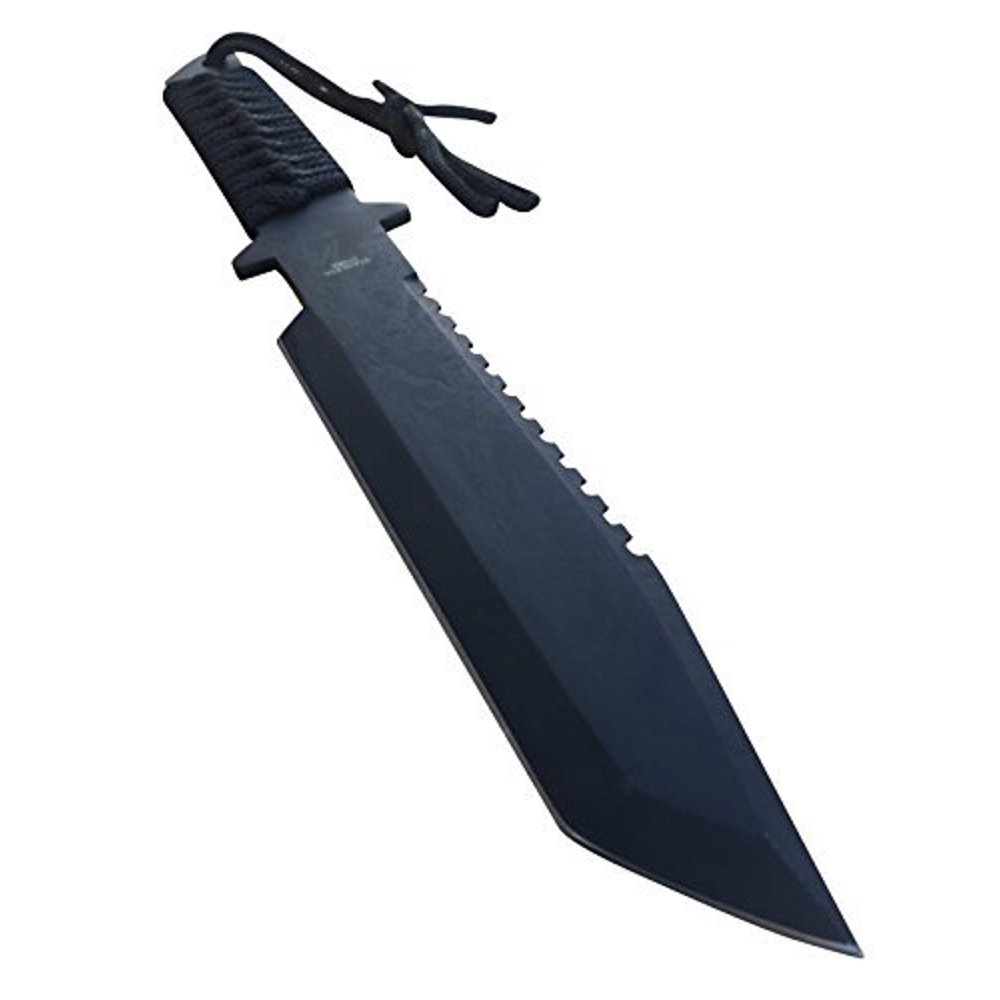Best Hunting Tactical Survival KnifeHunting knife with sheath and fire
