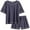Deep Blue, variant on Ekouaer Women's Waffle Knit Two Piece Lounge Set, Soft Matching Outfits for Daily Wear, Casual Shorts Set with Pocket