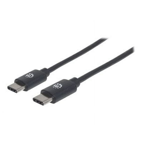 USB-C to USB-C Cable 3m Male to Male 480 Mbps USB 2.0 Hi-Speed USB Black Lifetime Warranty Equivalent to USB2CC3M