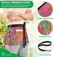 thumbnail image 4 of Yayeee Waist Apron with Pockets for Cooking Waterproof Half Server Aprons, Art City, 4 of 7
