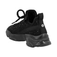 thumbnail image 4 of Tenis Mujer Capa DE Ozono Brillantes Urbanos Chunky NEGRO 22/27 E Textil Durazno/Pala Tejida, 4 of 4
