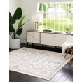 thumbnail image 4 of Rugs.com Aurelia Collection Rug – 8 Ft Square Ivory Medium-Pile Rug Perfect For Living Rooms, Kitchens, Entryways, 4 of 4