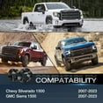 thumbnail image 5 of Nilight 2" Front Leveling Lift Kit for Chevy Silverado 1500/GMC Sierra 1500 2007 2008 2009 2010 2011 2012 2013 2014 2015 2016 2017 2018 2019 2020 2021 2022 2023, 5 of 7