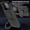 thumbnail image 4 of Case for Samsung Galaxy A54 5G with Ring Kickstand, Lens All-Inclusive Protection Military Grade Drop Shockproof Anti-Scratch  Cover Case for Samsung Galaxy A54 5G YD-Red, 4 of 9