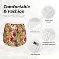thumbnail image 6 of Lsque Bright Mushrooms Printed Women's Running Shorts with Liner Pockets,Elastic Quick Dry Workout Athletic Gym Yoga Shorts,Womens High Waist Shorts-Large, 6 of 9