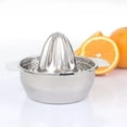 thumbnail image 1 of Exprimidor de mano manual de exprimidor manual de cítricos, limón y naranja de acero inoxidable, exprimidor manual de exprimidor manual de exprimidor de frutas, limón, lima y naranja con colador, 1 of 5