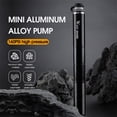 thumbnail image 4 of Aluminum Alloy 130PSI Foot Bicycle Tire Pump Portable Mountain Bike Inflator Basketball Inflator Hand Pump Cycling Accessory, 4 of 8