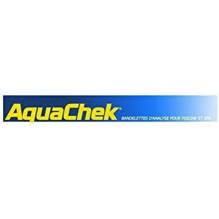 Bandelettes d'analyse piscine 6 en 1 Aquachek Test and Treat