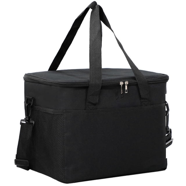 22L Insulated Lunch Bag for Men Women Large Lunchbox with Adjustable Shoulder Strap for Office Picnic or Travel