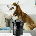 thumbnail image 6 of oshhni Airtight Dog Food Storage Container Cute Gifts for Pet Owner Sealing Pet Jar black, 6 of 9
