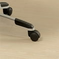 thumbnail image 5 of Furniture of America Chaise de Bureau Gris Simili Cuir Réglable en Marron, 5 of 5