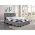 thumbnail image 5 of Lazzara Home LX-MT-G10ET Norwood 10 in. Twin XL Gel-Infused Memory Foam Mattress, White, 5 of 7