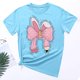 thumbnail image 2 of Camisetas de Manga Corta para Hombre Y Camiseta Impresa para Mujer Cuello Redondo Blusas de Moda, 2 of 4