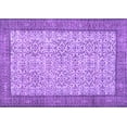 thumbnail image 1 of Ahgly Company Indoor Rectangle Persian Purple Traditional Area Rugs, 8' x 12', 1 of 4
