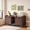 Brown, variant on Rattan Double Cat Litter Box Enclosure - Hidden Cabinet for 2 Cats with Removable Mat, S-Shaped Hooks & Play Game - Decorative Large Cat Washroom Furniture for Living Room or Bedroom - Natural Color