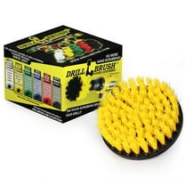 Drillbrush Scrub Brush – Medium Stiff Tile Cleaner for Bathroom - Shower Floor Scrubber