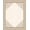 Ivory, Pattern 1, variant on ODIKA 4'x6' Machine Washable Non-Slip Area Rug, Elegant Swirl Damask Traditional Anti Slip High Traffic Rug, Ivory, 478523