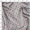 thumbnail image 3 of Soimoi Poly Canvas Blue Fabric By the Yard - 56 Inch Wide - Florals Print Fabric - Elegant and Timeless Patterns for Fashion and Home Decor Printed Fabric, 3 of 6