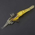 thumbnail image 3 of Artificial Lures, Plastic Soft Lifelike Simulation Soft Prawn Lure Shrimp Fishing Lures Artificial Bait Tackle Accessories10pcs, 3 of 5