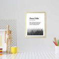 thumbnail image 3 of Designs ByLITA Pura Vida Dictionary Definition Forest Design, 5 x 7 Black Wall Print (Framed) | Inspirational Modern Art Decoration, 3 of 7