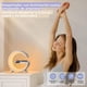 thumbnail image 5 of Lámpara G LED con cargador inalámbrico para celular Dosyu Despertador con Amanecer Simulado DY-G, 5 of 7