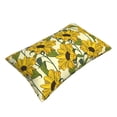thumbnail image 3 of LNWH Rectangle Pillow Cover, Sunflowers Orange Daisy Floral Cushion Covers Pillowcase for Couch Bedroom Sofa, 20"x30", 3 of 7