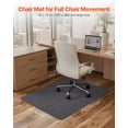 thumbnail image 2 of VEVOR Chair Mat 55 x 35-inch Office Chair Mat for Hard Floors Polyester Surface, 2 of 9