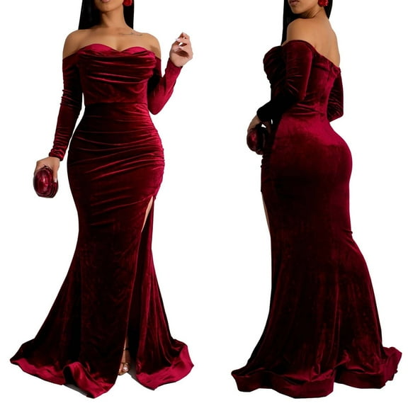 QHFBli Sequin Dress for Women Sparkly Wedding Guest Dresses Glitter Bodycon Party Dress