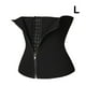 thumbnail image 4 of Jumpingount Entrenador de cintura con cierre de cremallera de 3 filas para mujer Ropa interior Negro L, 4 of 6