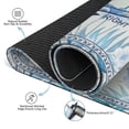 thumbnail image 3 of Floral Mahjong Mat with Rules, 31.5*31.5in Anti Slip American Mahjong Mat for Table, Noise Reduction, Neoprene Mah jongg Mats with Carrying Bag & 3 Dices, Mahjong Set Gift, Board Tile Games Mats, 3 of 7