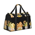 thumbnail image 2 of Kdxio Hello Spring Sunflower Gnomes Travel Duffel Bag Gym Bag Weekender Travel Bag Gym Bag for Women &Men Airplane Travel Essentials for Flying, 2 of 7