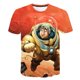 thumbnail image 1 of Camisetas de astronauta de verano para niños y niñas, nuevas camisetas informales para niños y niñas, camisetas de manga corta, ropa de cuello redondo, Top5T Gao Jinjia LED, 1 of 2