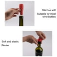 thumbnail image 3 of PEONAVET Bottle Stopper Silica Gel Wine Bottle Stopper Well Sealed Suitable For Various Wine Bottles Red Wine Champagne Bottle Cork With Handle, 3 of 6