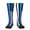 2 Black-2, variant on Women's Knee High Socks Thin Blue Line America Flag Outdoor Casual Tube Socks
