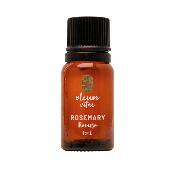 Aceite Esencial De Romero 100% Puro Y Orgánico 15ml OLEUM VITAE