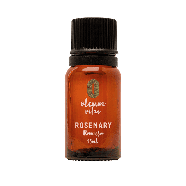 Aceite Esencial De Romero 100% Puro Y Orgánico 15ml OLEUM VITAE