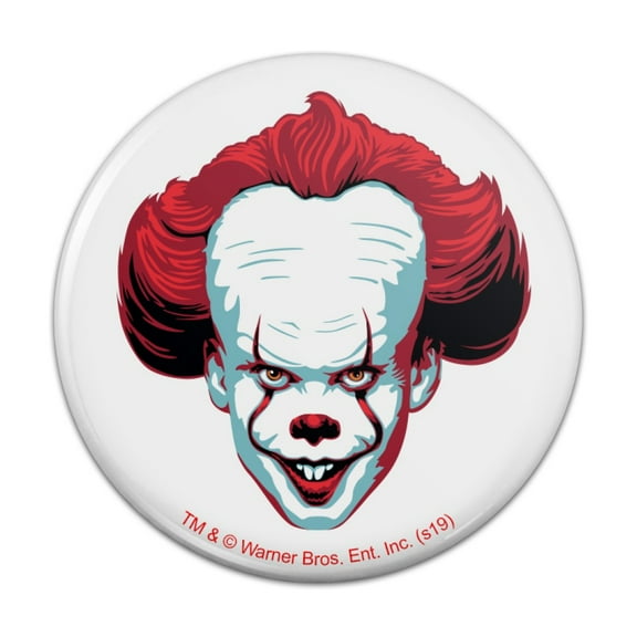 IT Pennywise Come Home Kitchen Refrigerator Locker Button Magnet