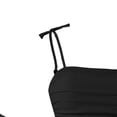 thumbnail image 6 of Girls Summer Dress Off Shoulder Flutter Sleeve Midi Swing Dresses (Black 12 Years), 6 of 8