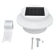 thumbnail image 2 of Luces solares para canaletas 3 LED IP44 Luces de cerca alimentadas por energía solar a prueba de agua Se abren automáticamente Sin cableado Dos ranuras de batería Luces de ANGGREK Otros, 2 of 8