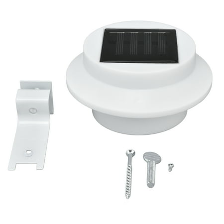 

Solar Gutter Lights Outdoor Solar Fence Light Battery Life Energy Saving Wiring Free Installation Waterproof For Step