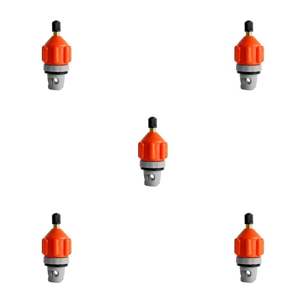 Wosthever Adaptador de válvula de aire Convertidores de inflación Tablero SUP Parte de bote inflable Convertidor de bomba resistente al desgaste Type2 NO2 Wosthever CBP017270