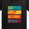 thumbnail image 4 of Inktastic Rc Racing Eat Sleep Rc Cars Repeat Youth T-Shirt, 4 of 5