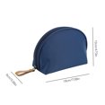 thumbnail image 1 of Bolsa de Cosméticos Semicircular Nylon Multifuncional para Viaje Femenino (Azul Marino) Ndcxsfigh Cuidado Belleza, 1 of 8